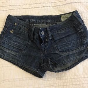 G-Star Raw Denim Low Rise Shorts